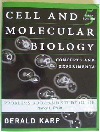 Study Guide to accompany Cell and Molecular Biology Concepts and Experiments Fifth Edition Epub