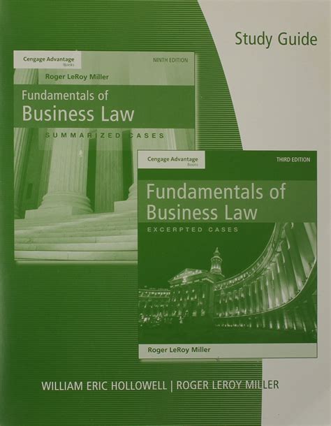 Study Guide to accompany Fundamentals of Business Law Reader