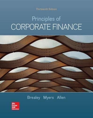 Study Guide to accompany Principles of Corporate Finance Reader