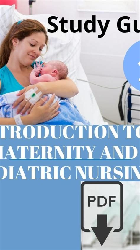 Study Introduction Maternity Pediatric Nursing Epub