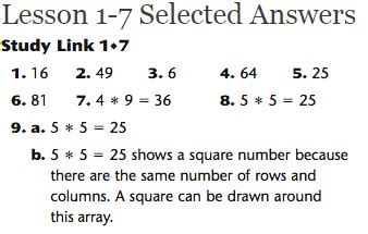 Study Link Answers Doc