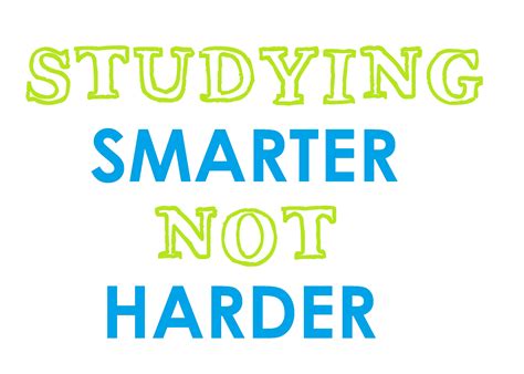 Study Smarter, Not Harder Reader