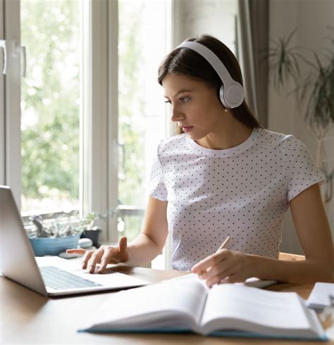 Study at their own pace and on their own schedule:
