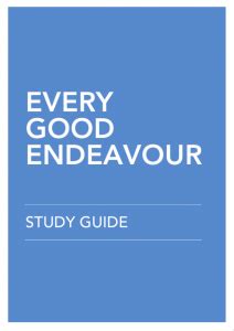 Study guide for every good endeavor Ebook Kindle Editon