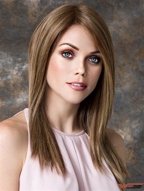 Stunning 2025: Fabulous Straight Layered Brown 100% Hand-tied Long Wigs