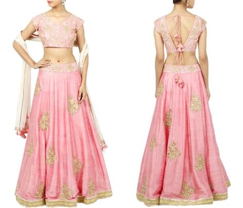 Stunning Lehenga Blouse Design Back and Front: Elevate Your Ethnic Wardrobe