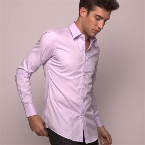 Stunning Style with a Lavender Color Dress Shirt