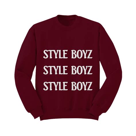 Style Boyz Sweatshirt: A Timeless Wardrobe Essential