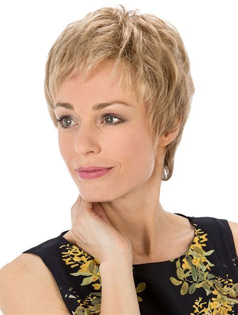 Style Straight Boycuts Blonde Short Wigs