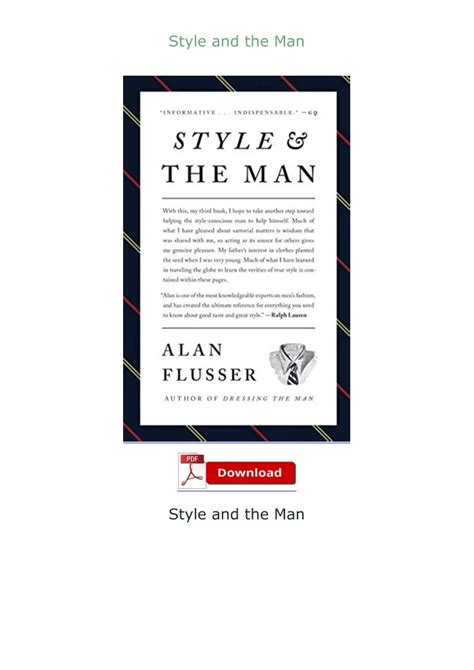 Style and the Man Reader