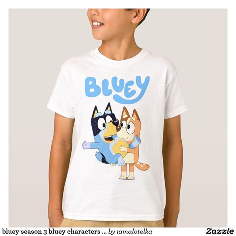 Styles and Designs for Bluey T-Shirts