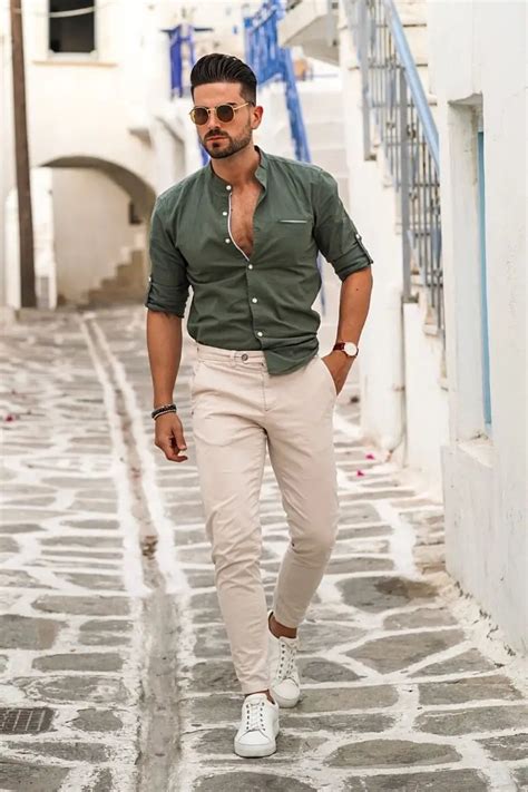 Styling the Perfect Ensemble with Mint Green Shirts for Men