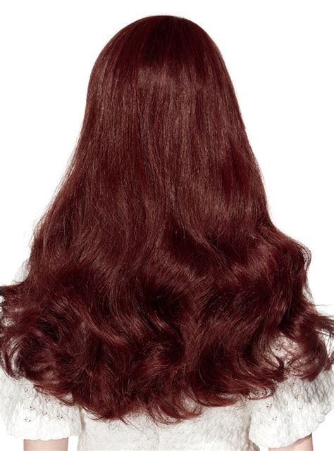 Stylish Auburn Wavy Remy Human Hair Long Wigs