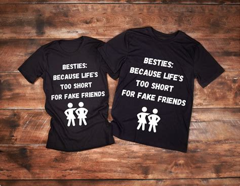 Stylish Besties: Express Your Bond with Matching T-Shirts