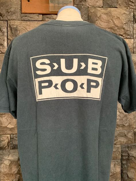 Sub Pop T-Shirt: A Symbol of the Grunge Era