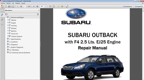 Subaru Repair Manual Ej25 Ebook Reader