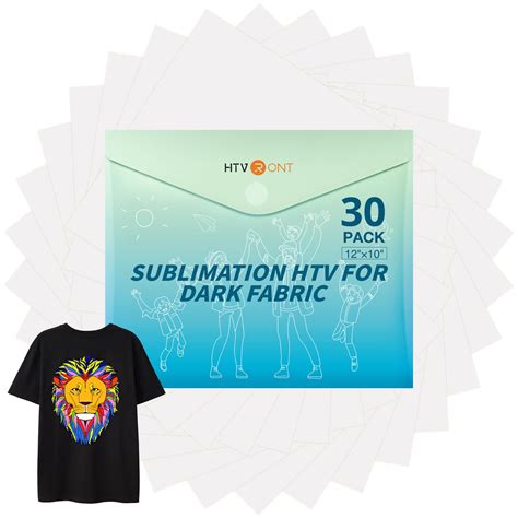 Sublimation HTV for Dark Shirts: Express Yourself Vividly