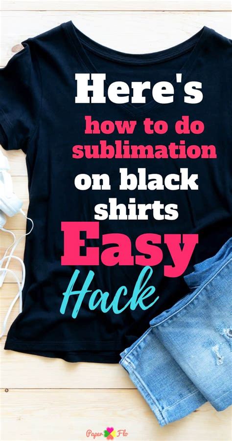 Sublimation Vinyl for Dark Shirts: A Comprehensive Guide