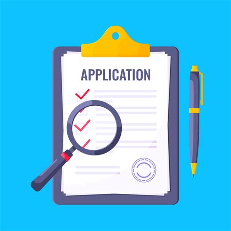 Submit a completed application form