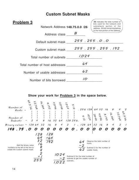 Subnetting Practice Worksheets Ebook Epub