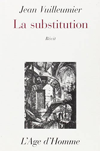 Substitution French Edition Kindle Editon