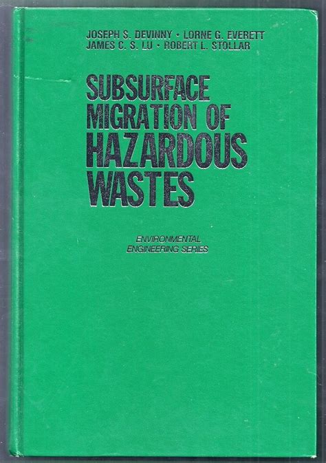 Subsurface Migration of Hazardous Wastes Doc