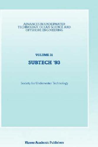 Subtech 93 1st Edition Kindle Editon