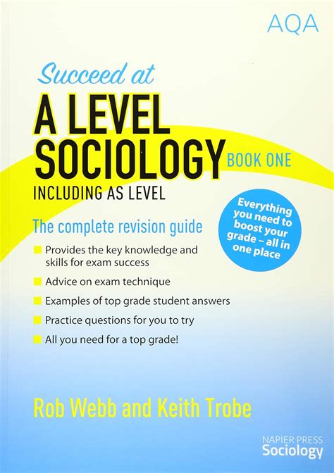 Succeed at A Level Sociology Book One Including AS Level The Complete Revision Guide Kindle Editon