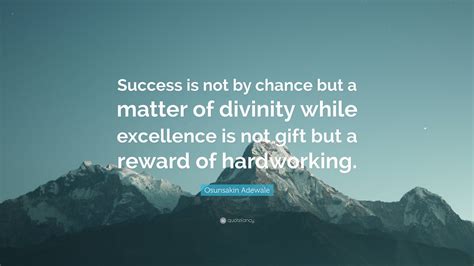 Success Is Not By Chance Doc