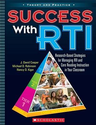 Success with RTI Research-Based Strategies for Managing RTI and Core Reading Instruction in Your Cl PDF