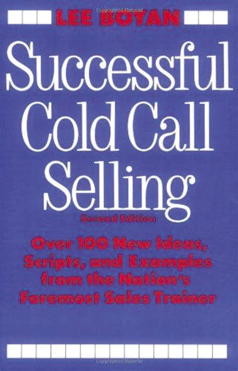 Successful Cold Call Selling: Over 100 New Ideas, Scripts, and Examples From the Nation& Epub