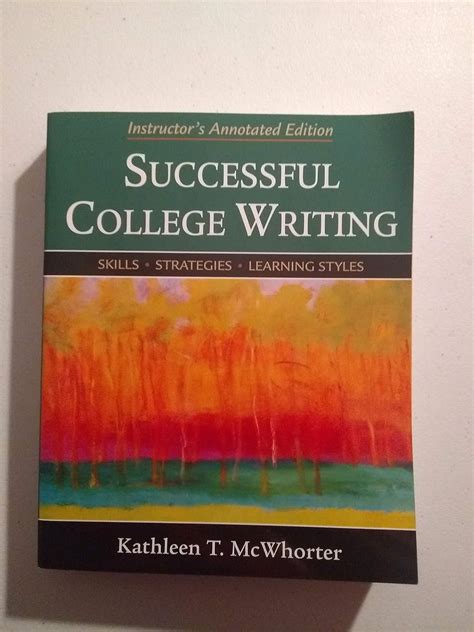 Successful College Writing Skills, Strategies, Learning Styles Epub