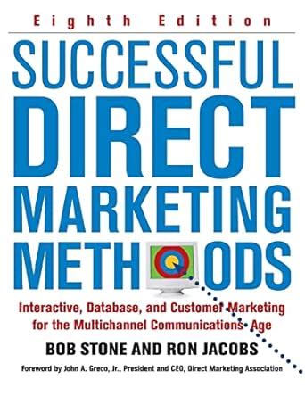 Successful Direct Marketing Methods Kindle Editon