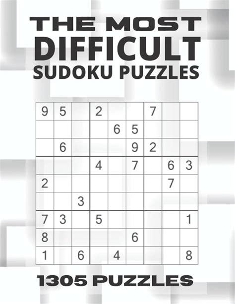 Sudoku Extremely Hard Printable