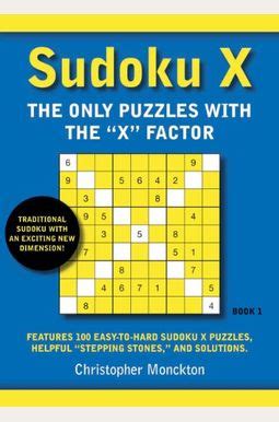 Sudoku X Book 1: The Only Puzzles With the X Factor Epub