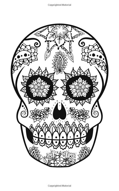 Sugar Skulls On The GO Edition On The GO Coloring Books Volume 2 Doc