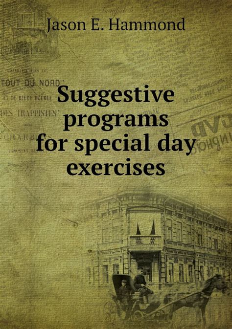 Suggestive Programs for Special Day Exercises Epub