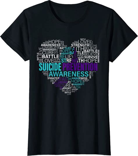 Suicide Awareness Shirts: A Symbol of Hope and Support