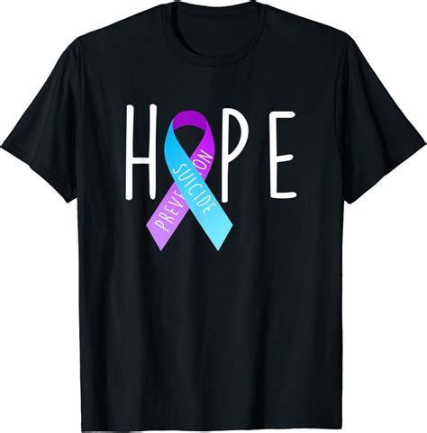 Suicide Awareness T-Shirts: Wearing a Message of Hope