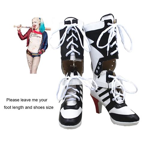 Suicide Squad Harley Shoes: Embracing the Antihero and Embodying Fashion