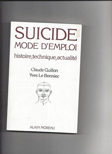 Suicide mode d'emploi' pdf Kindle Editon
