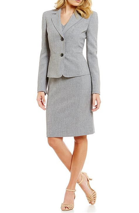 Suit Dresses: A Return to Refinement