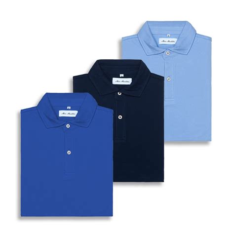 Suit Up with Style: Discover the Ultimate Pack of Three Polo T-Shirts