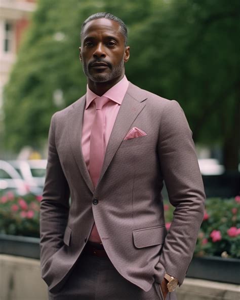 Suit and Pink Shirt: The Epitome of Style and Sophistication