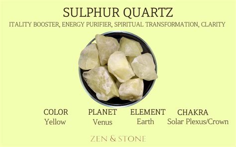 Sulfur Quartz: Unraveling the Enigmatic Crystal's Healing Properties and Uncommon Applications