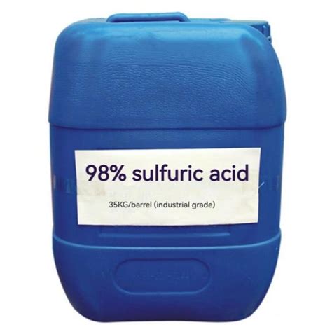 Sulfuric acid spray: