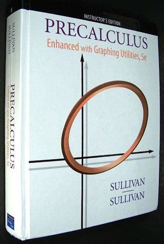 Sullivan Precalculus Answers 5e Epub