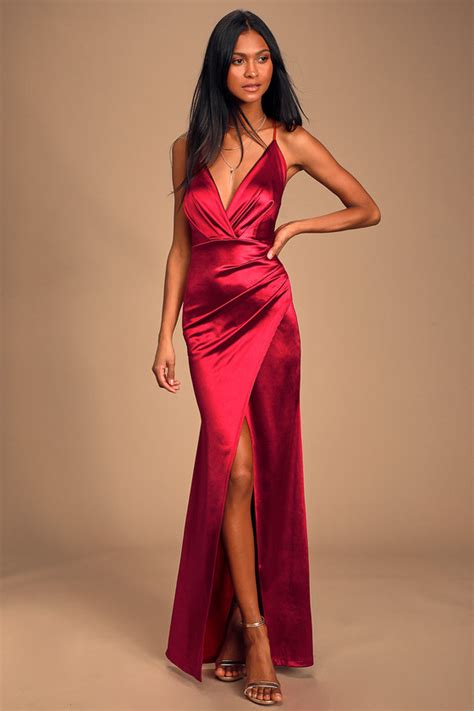 Sultry Red Dress: