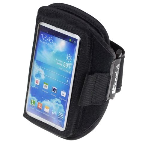 SumacLife Running Armband Samsung Black Neoprene Reader