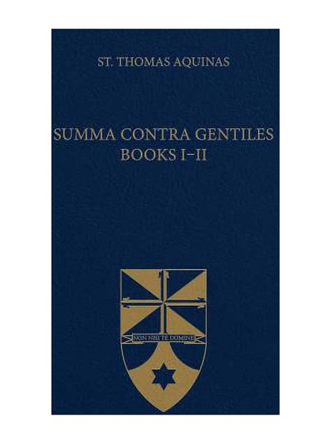 Summa Contra GentilesBk1God Kindle Editon